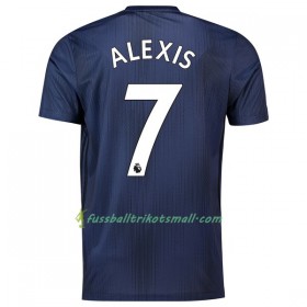 Günstige Fußballtrikots Manchester United Alexis 7 2018-2019 Kurzarm Ausweichtrikot kaufen